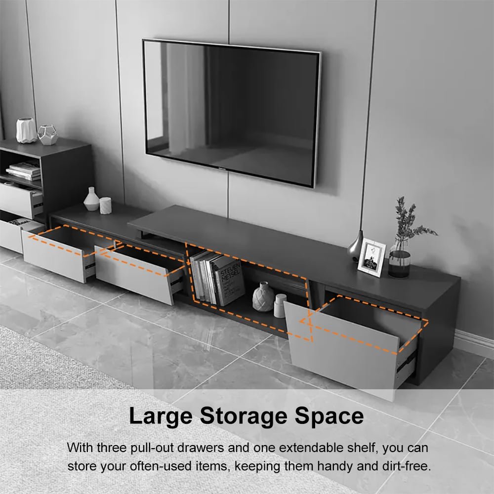 PACK DUBLIN GRIS - Meuble TV & Table Basse – Image 10