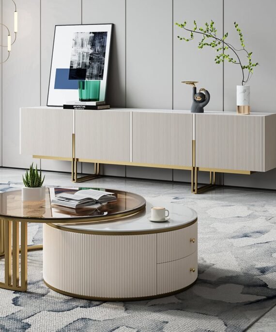 PACK LUXEMBOURG -  Meuble TV & Table Basse