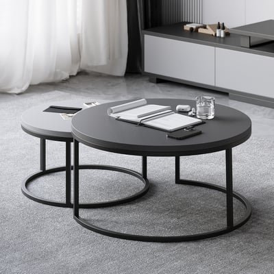 PACK DUBLIN GRIS - Meuble TV & Table Basse – Image 19