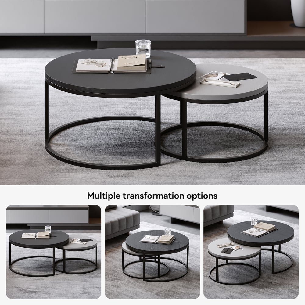 PACK DUBLIN GRIS - Meuble TV & Table Basse – Image 18