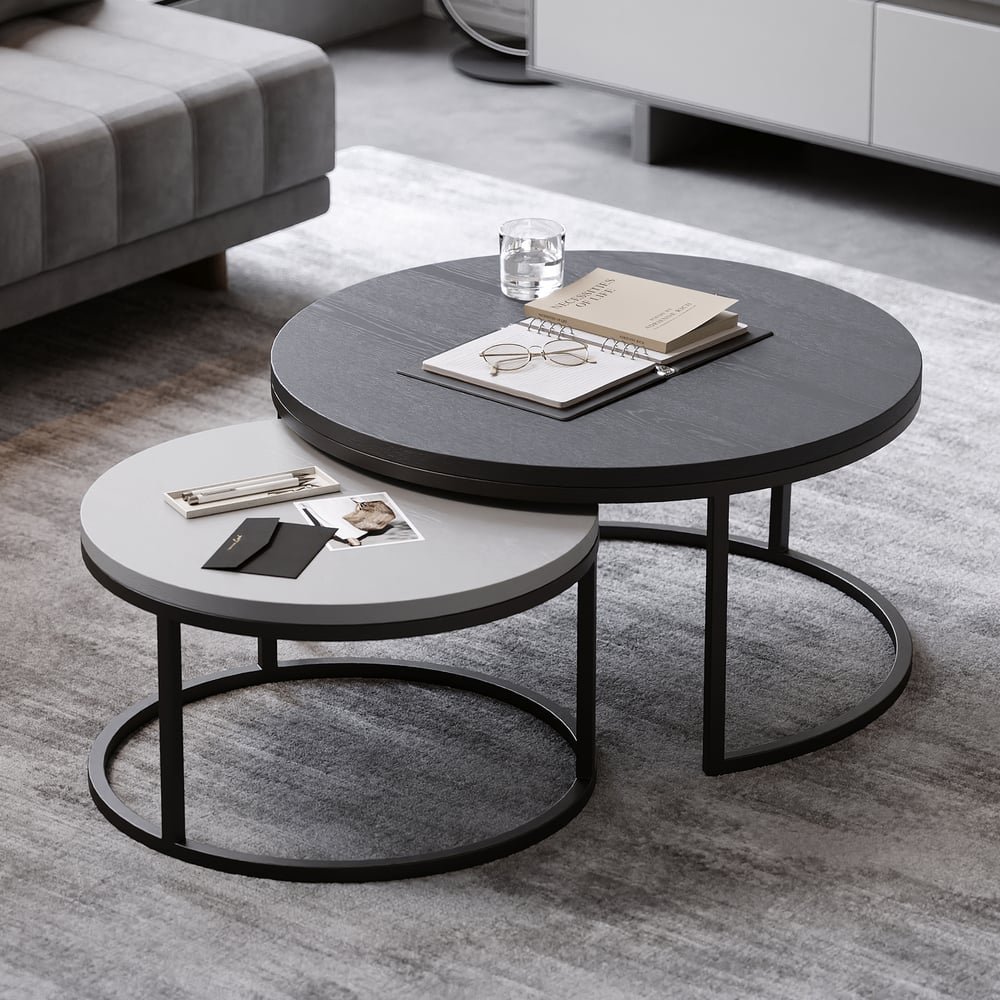 PACK DUBLIN GRIS - Meuble TV & Table Basse – Image 12