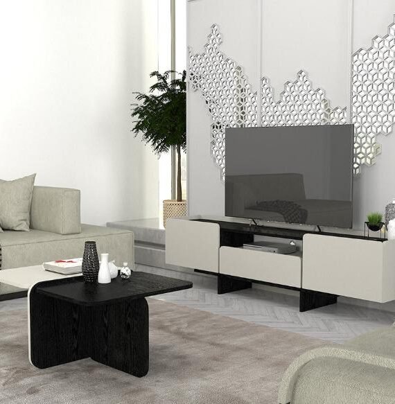 PACK AMAZON - Meuble TV avec Table basse