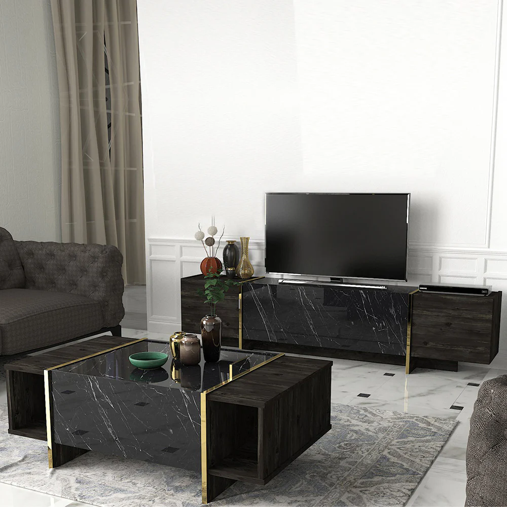 Pack collection FIESTA - Meuble TV et table basse pour séjour ou salon – Image 4