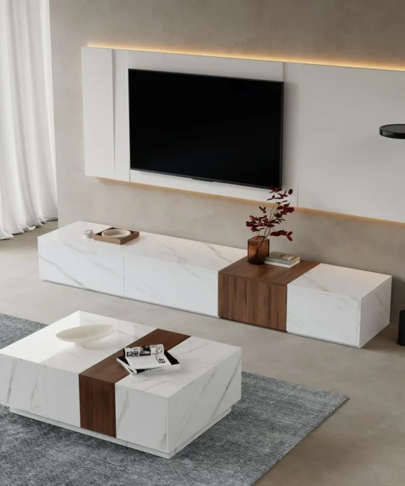 PACK MARBELLO  Meuble TV & Table Basse