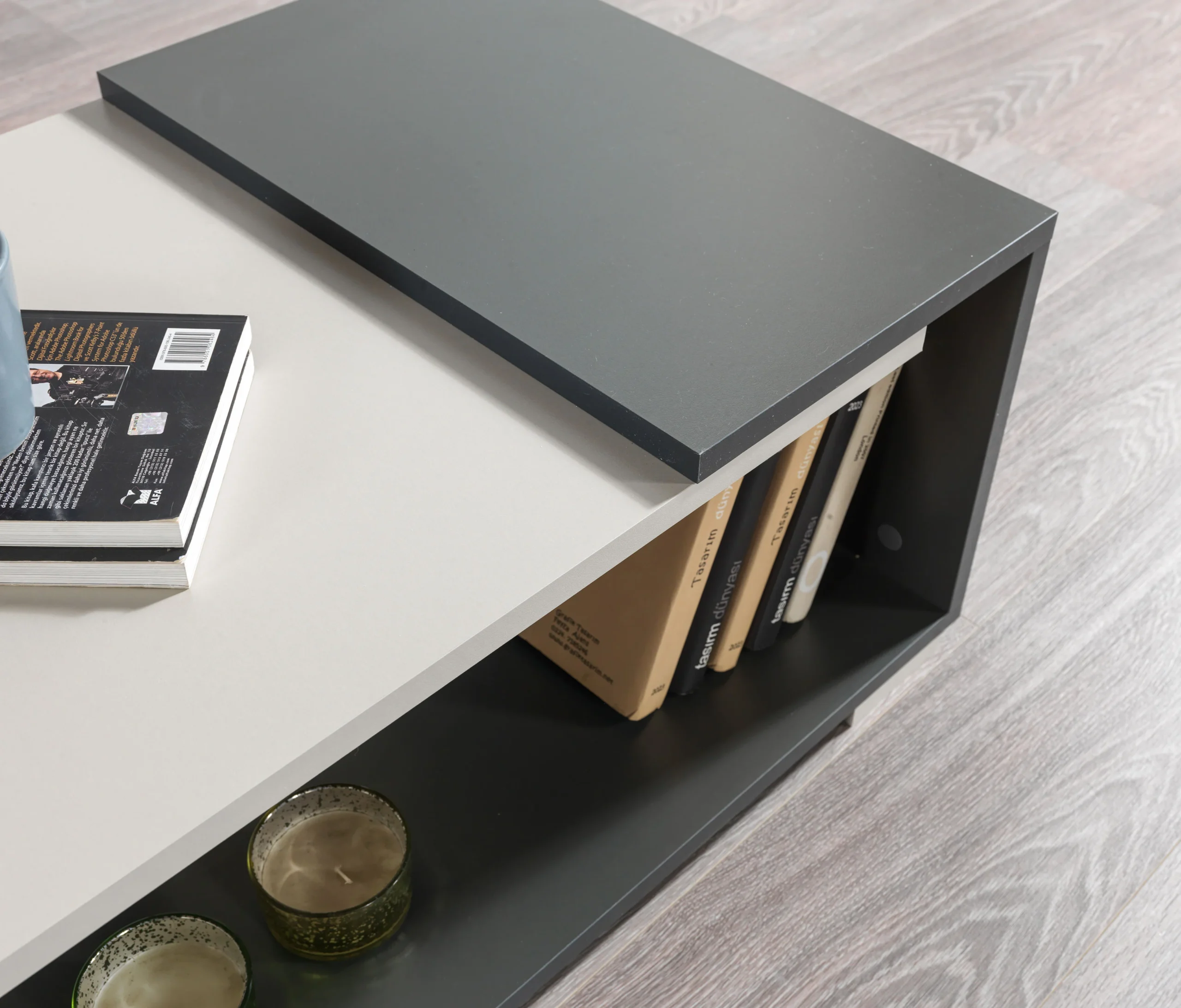 Table basse ANTIGONE - Gris et Noir – Image 4