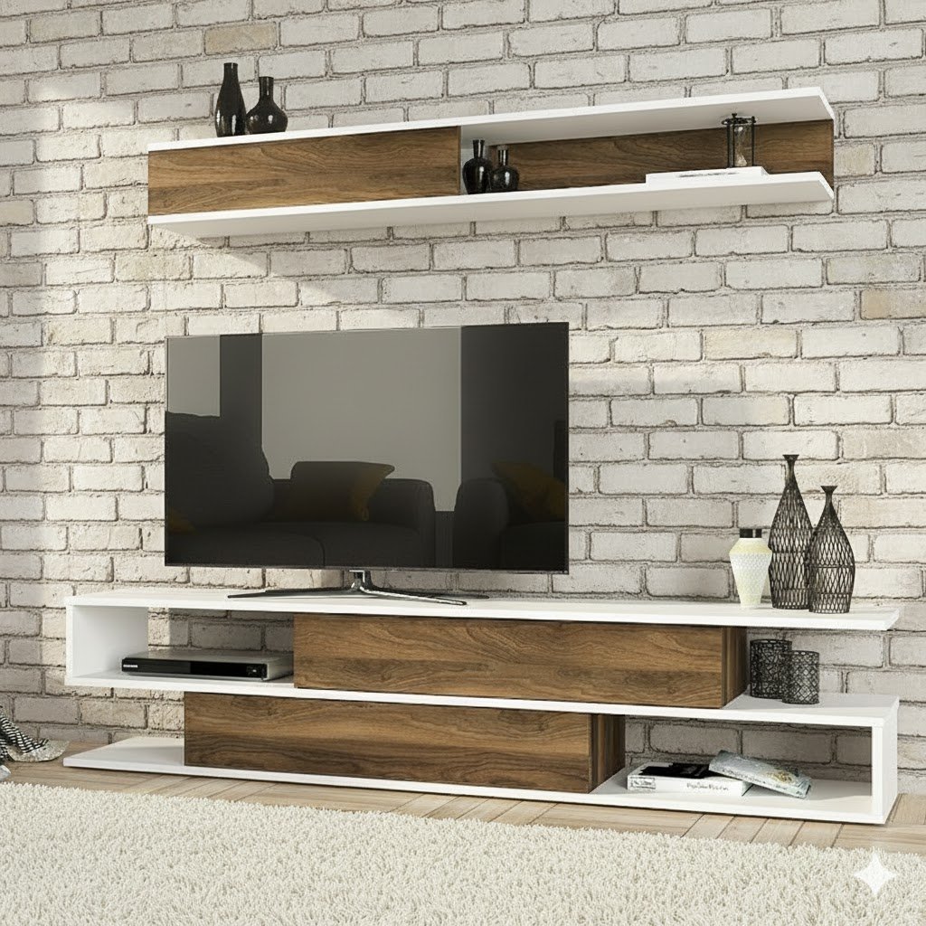 Pack ANTALYA meuble TV & TABLE BASSE – Image 2