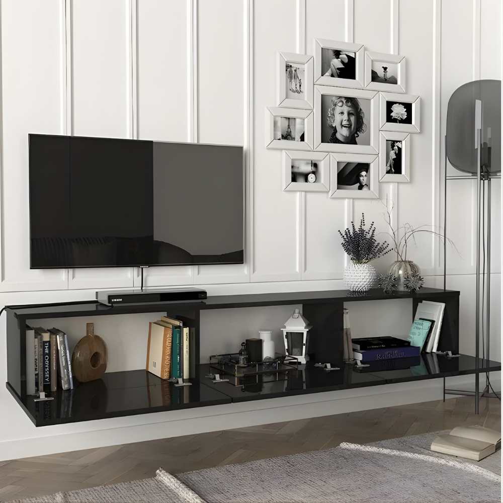 Meuble TV NUBESTA 180 cm –Noire– – Image 2